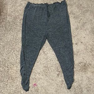 Shein Stretchy Soft Heathered Grey Bottoms - Size XXL